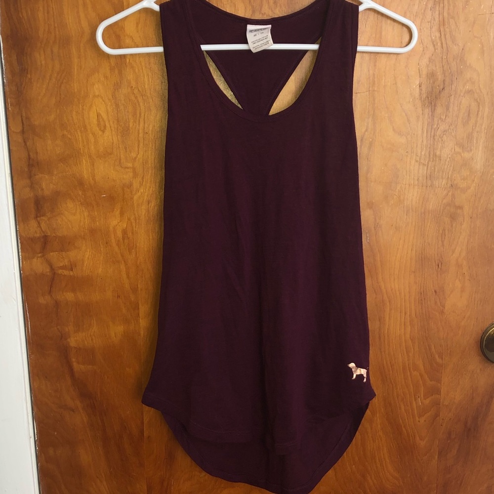 Pink twist back tank top 🛍